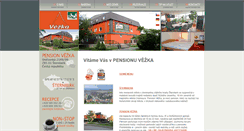 Desktop Screenshot of pensionvezka.com